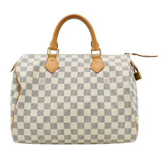LOUIS VUITTON | Damier Azur Speedy 30 Bag