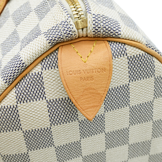 LOUIS VUITTON | Damier Azur Speedy 30 Bag
