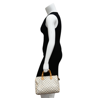 LOUIS VUITTON | Damier Azur Speedy 30 Bag
