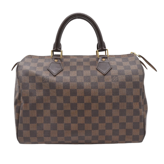 LOUIS VUITTON | Damier Ebene Speedy 30 Bag
