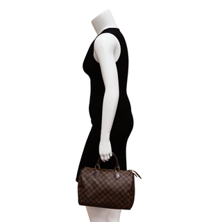 LOUIS VUITTON | Damier Ebene Speedy 30 Bag