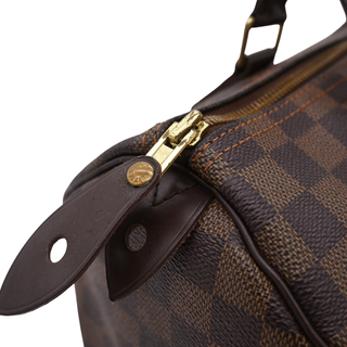 LOUIS VUITTON | Damier Ebene Speedy 30 Bag
