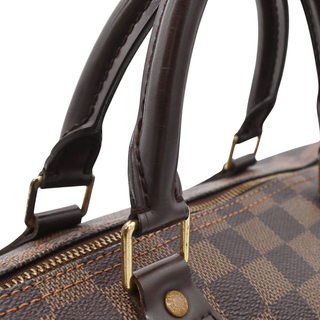 LOUIS VUITTON | Damier Ebene Speedy 30 Bag