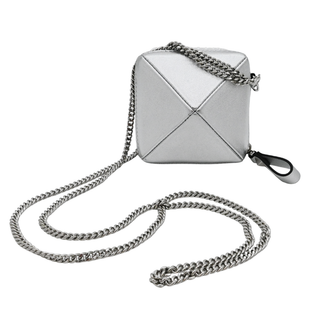 VALENTINO | Silver Metallic Rockstud Mini Bag