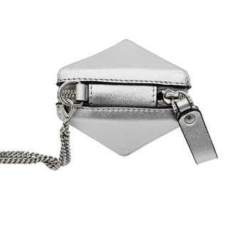 VALENTINO | Silver Metallic Rockstud Mini Bag