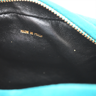 CHANEL | Teal Suede Bijoux Camera Bag
