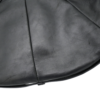 YSL | Black Leather Mombasa Shoulder Bag