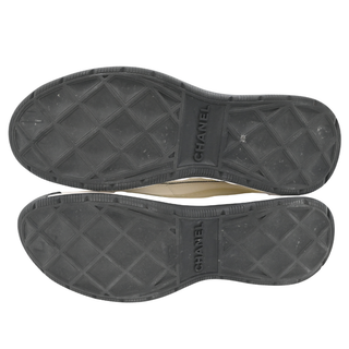 CHANEL | White & Black Color Block Sneakers