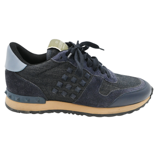 VALENTINO GARAVANI | Blue Denim Sneakers