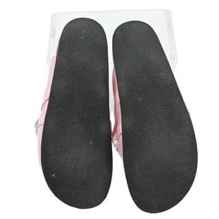 JW ANDERSON | Chain Pink Patent Leather Mules