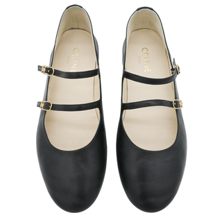 CELINE | Les Ballerines Double Strap Flats