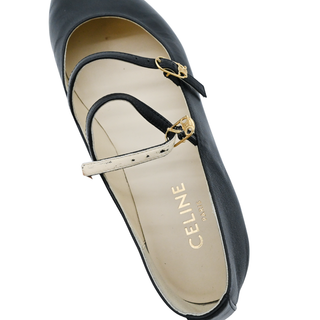 CELINE | Les Ballerines Double Strap Flats