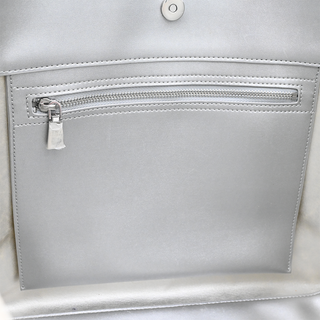 LOVE MOSCHINO | Off-White Leather Printed Tote Bag