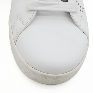 VALENTINO GARAVANI | White & Neon Pink Leather Sneakers