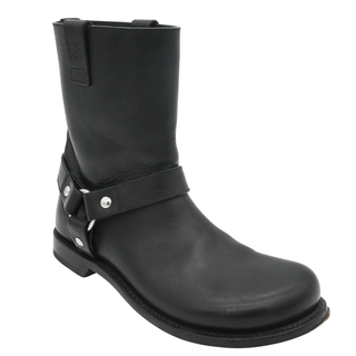 LOEWE | Black Leather Biker Boots