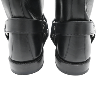 LOEWE | Black Leather Biker Boots