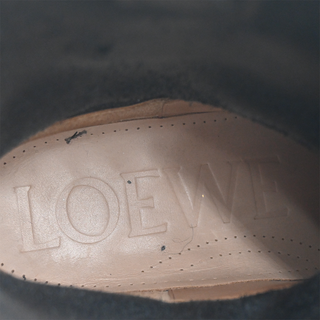 LOEWE | Black Leather Biker Boots