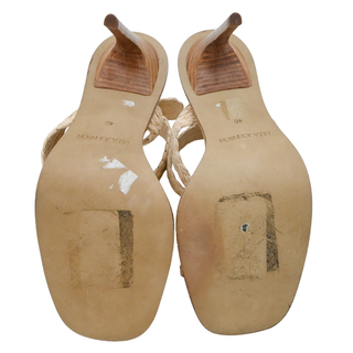 ULLA JOHNSON | Lydia Raffia Heeled Sandals