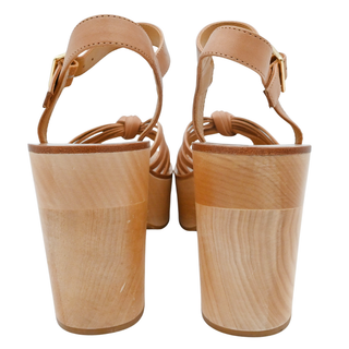 LOEFFLER RANDALL | Eveleigh Knotted Platform Clog Sandals