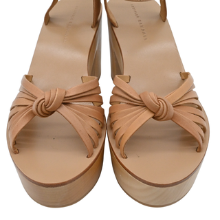 LOEFFLER RANDALL | Eveleigh Knotted Platform Clog Sandals