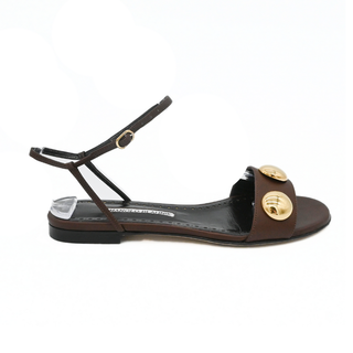 MANOLO BLAHNIK | Chaouhen Leather Flats