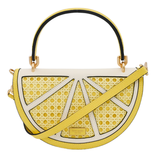 KATE SPADE | Lemon Drop Wicker 3D Crossbody Bag