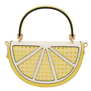 KATE SPADE | Lemon Drop Wicker 3D Crossbody Bag