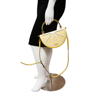 KATE SPADE | Lemon Drop Wicker 3D Crossbody Bag