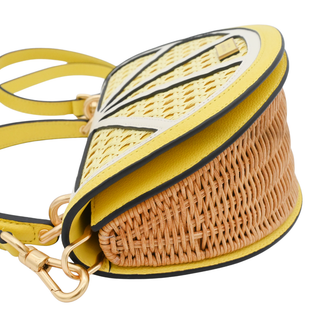 KATE SPADE | Lemon Drop Wicker 3D Crossbody Bag