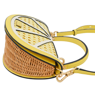 KATE SPADE | Lemon Drop Wicker 3D Crossbody Bag