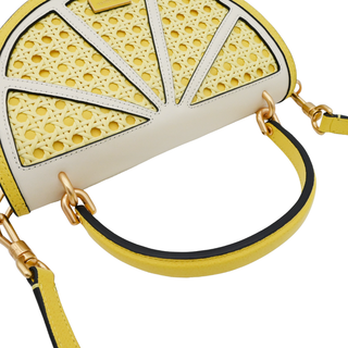 KATE SPADE | Lemon Drop Wicker 3D Crossbody Bag