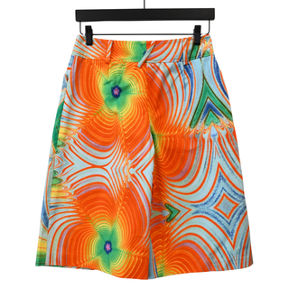DOLCE & GABBANA | Multicolored Print Cotton Shorts