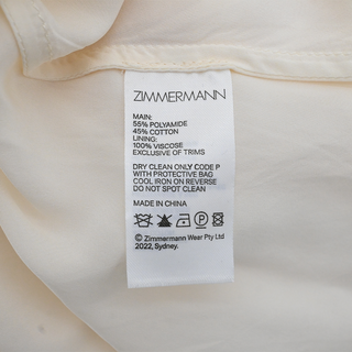 ZIMMERMANN | Lace Asymmetric Midi Skirt