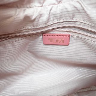 TUMI | Asra Mauve Satin Shoulder Bag