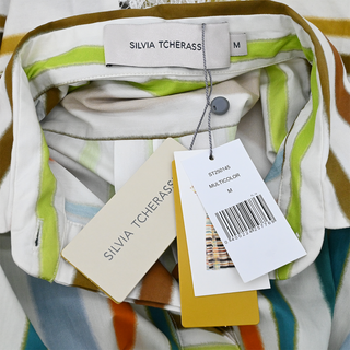 SILVIA TCHERASSI | Multicolor Stripes Odila Midi Dress