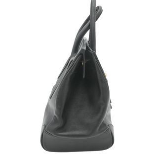RALPH LAUREN | Black Leather Soft Ricky Bag