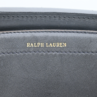 RALPH LAUREN | Black Leather Soft Ricky Bag