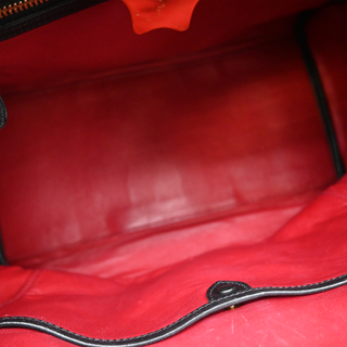 RALPH LAUREN | Black Leather Soft Ricky Bag