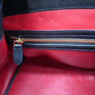 RALPH LAUREN | Black Leather Soft Ricky Bag