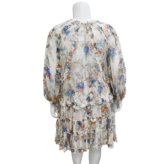 ZIMMERMANN | Clover Frill Billow Mini Dress