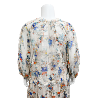 ZIMMERMANN | Clover Frill Billow Mini Dress