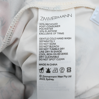 ZIMMERMANN | Clover Frill Billow Mini Dress