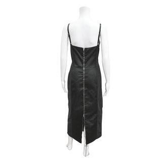 GUCCI | Black Silk Duchesse Cut-Out Dress