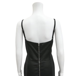 GUCCI | Black Silk Duchesse Cut-Out Dress