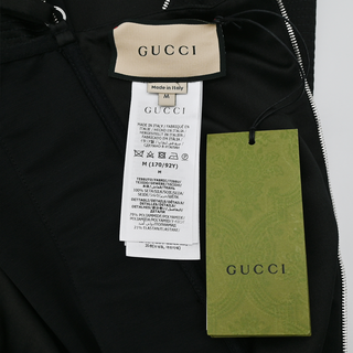 GUCCI | Black Silk Duchesse Cut-Out Dress