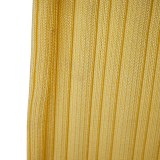 CULT GAIA | Bright Yellow Ribbed Knit Pants