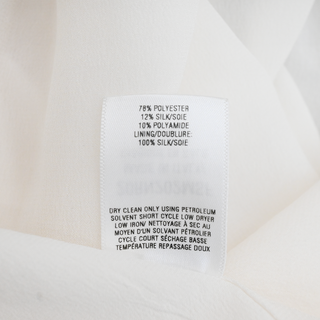 OSCAR DE LA RENTA | Ivory Multicolor Printed Sleeveless Dress
