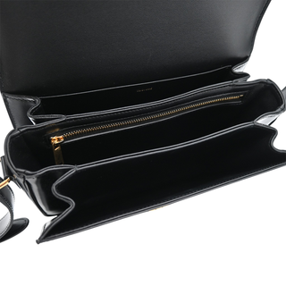 CELINE | Classique Triomphe Shiny Calfskin Leather Bag