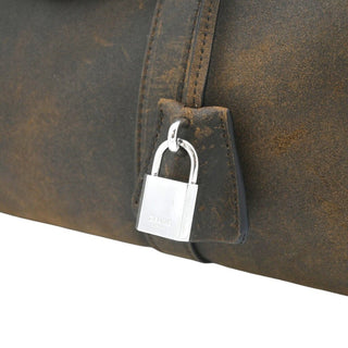 CELINE | Brown Suede Leather Boston Bag
