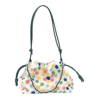 LOEWE | Polka Dot Beaded Flamenco Clutch
